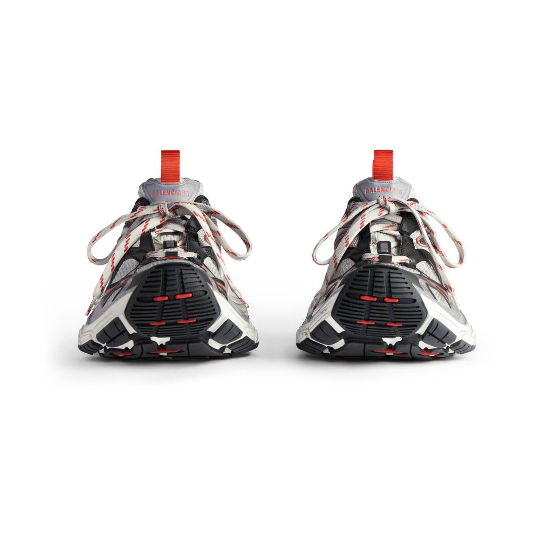 Men’s 10xl Sneaker in Grey/white/red - Image 3